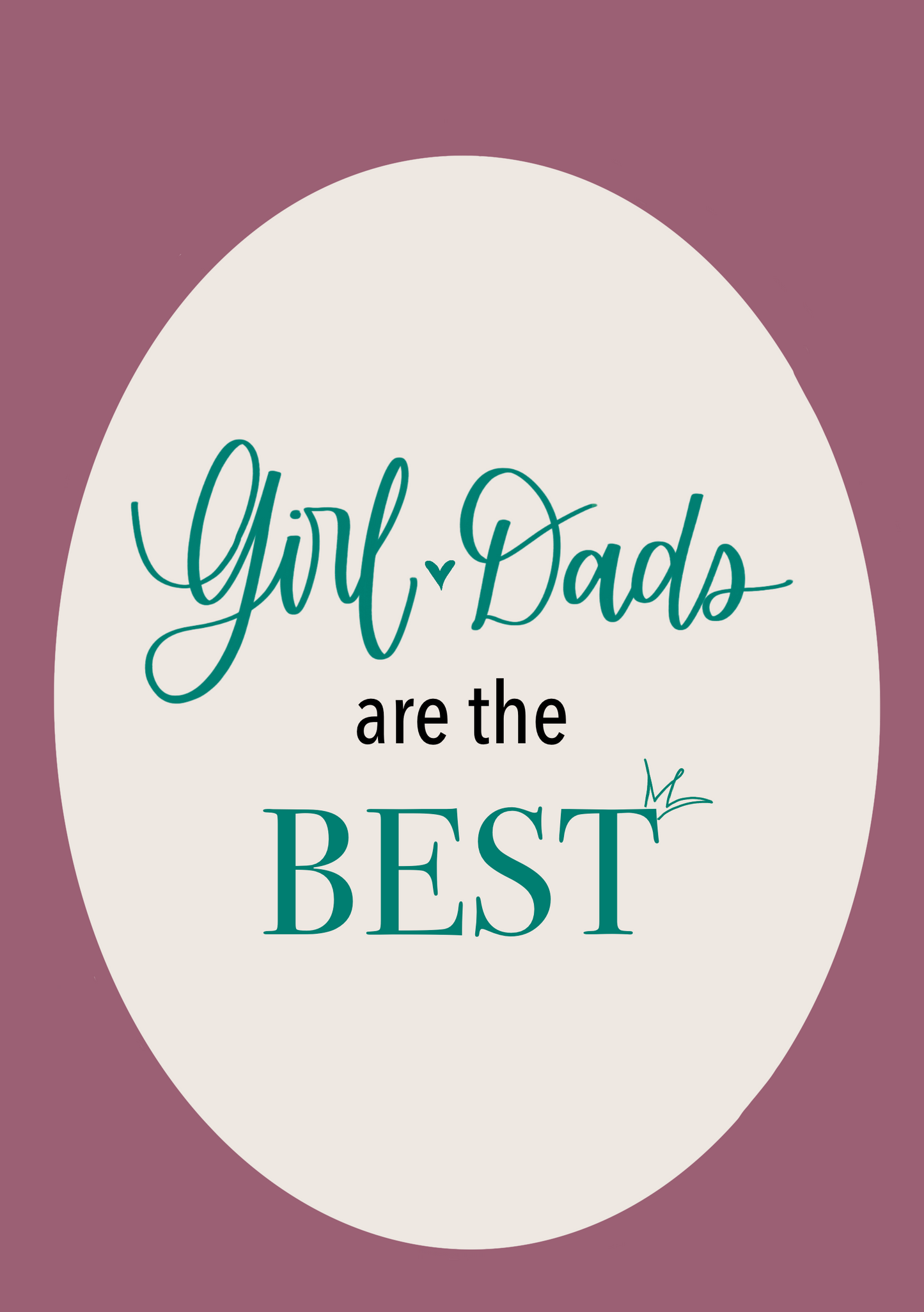 Girl Dad Card